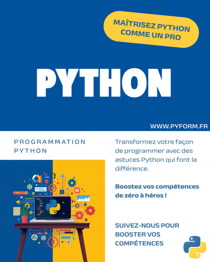 Formation Python Formation Python